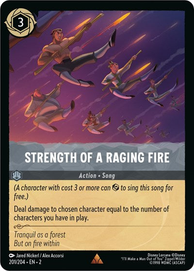 Strength of a Raging Fire - Foil