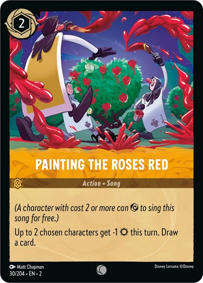 Painting the Roses Red - Foil