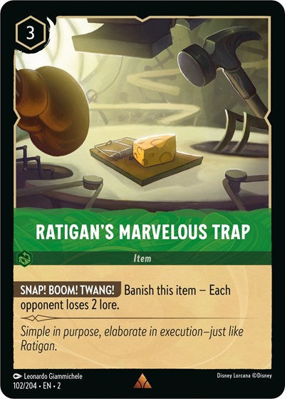 Ratigan's Marvelous Trap - Foil