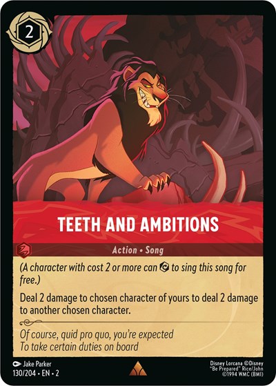 Teeth and Ambitions - Foil