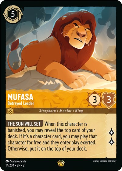 Mufasa - Betrayed Leader - Foil