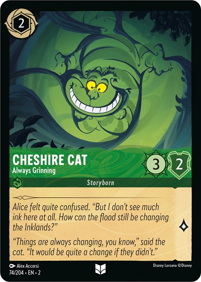 Cheshire Cat - Always Grinning - Foil