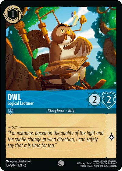 Owl - Logical Lecturer - Foil