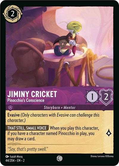 Jiminy Cricket - Pinocchio's Conscience - Foil