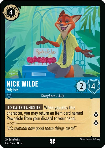 Nick Wilde - Wily Fox - Foil