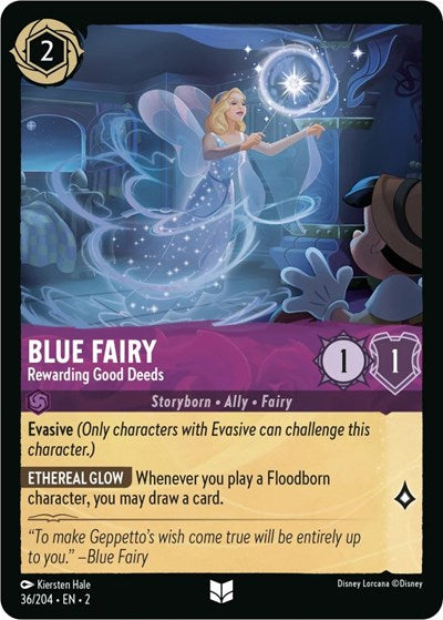 Blue Fairy - Rewarding Good Deeds - Foil