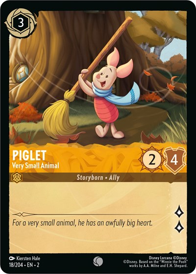 Piglet - Very Small Animal - Foil