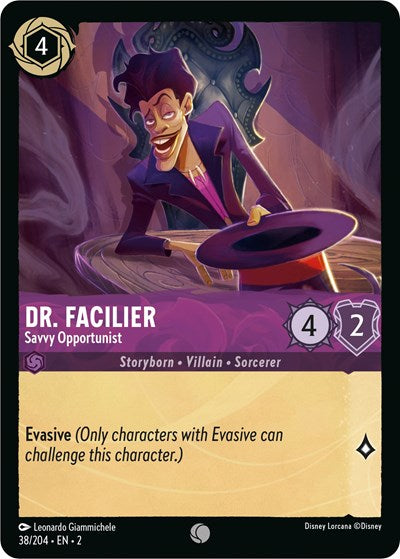Dr. Facilier - Savvy Opportunist - Foil