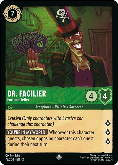 Dr. Facilier - Fortune Teller