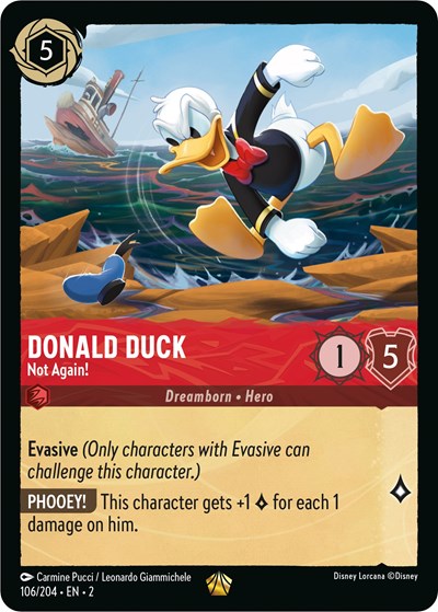 Donald Duck - Not Again! - Foil