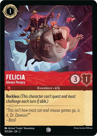 Felicia - Always Hungry - Foil