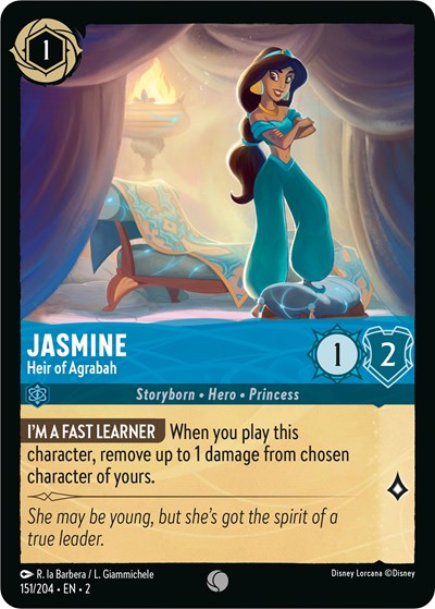Jasmine - Heir of Agrabah - Foil