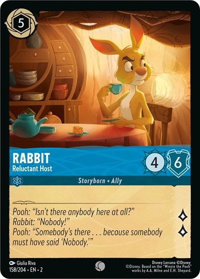 Rabbit - Reluctant Host