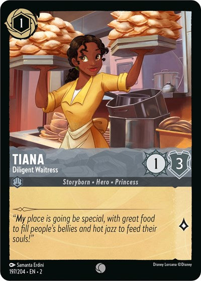 Tiana - Diligent Waitress - Foil