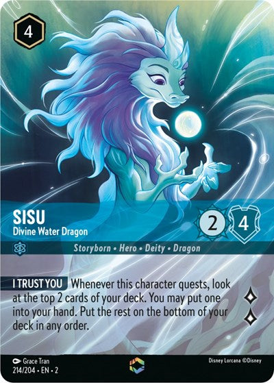 Sisu - Divine Water Dragon - Enchanted