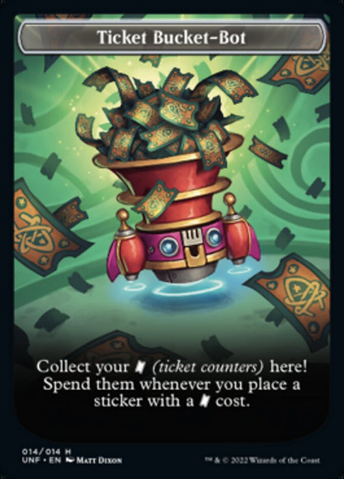Ticket Bucket-Bot (Foil)