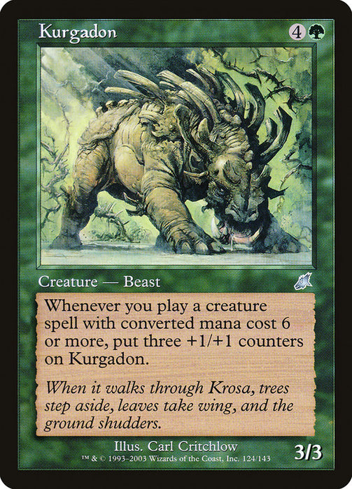 Kurgadon  (Foil)