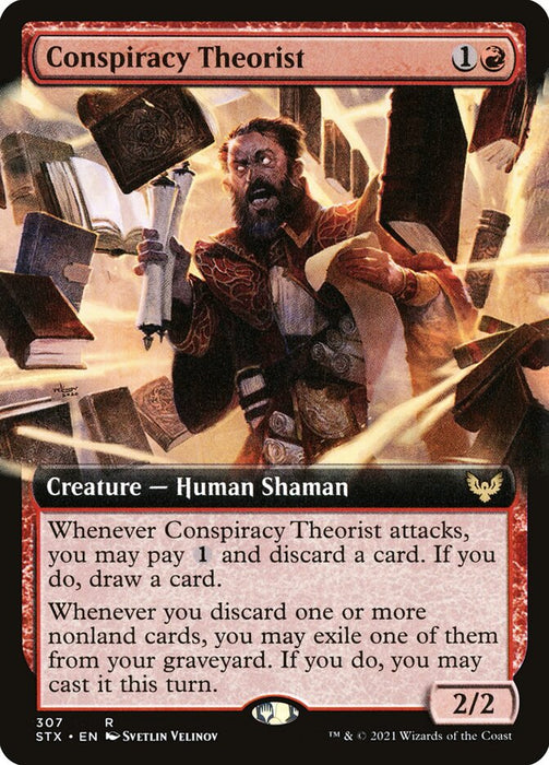 Conspiracy Theorist  - Extended Art (Foil)