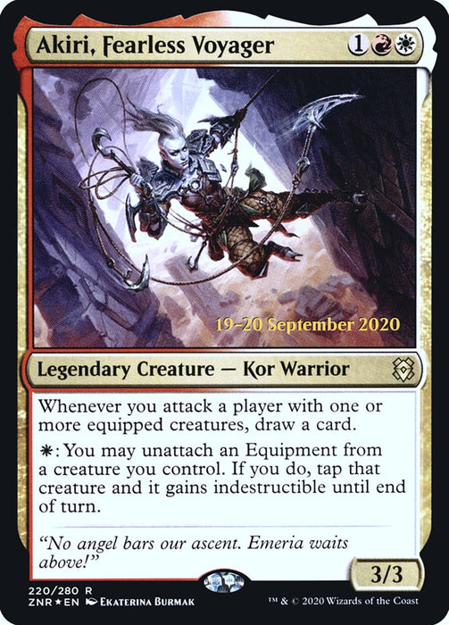 Akiri, Fearless Voyager  - Legendary (Foil)