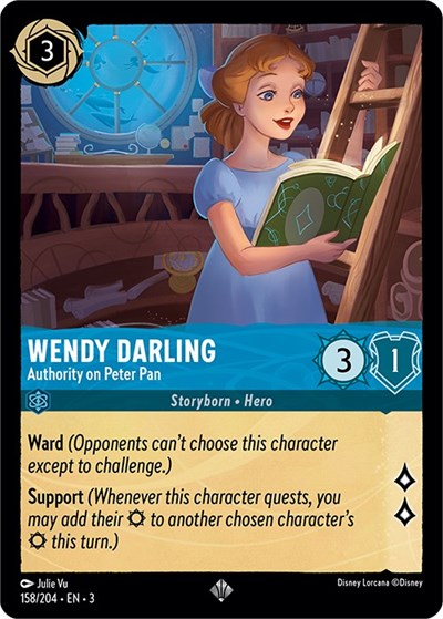 Wendy Darling - Authority on Peter Pan - Foil