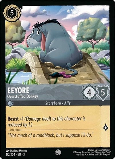 Eeyore - Overstuffed Donkey - Foil