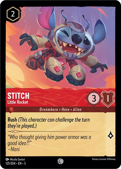 Stitch - Little Rocket