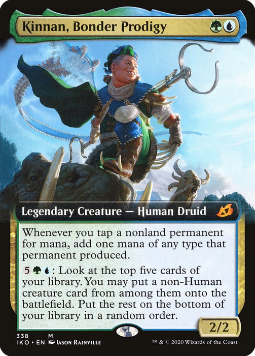 Kinnan, Bonder Prodigy  - Legendary - Extended Art (Foil)