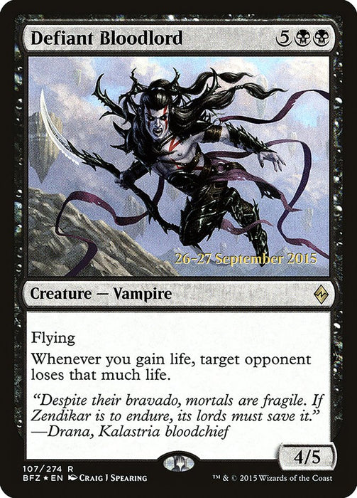 Defiant Bloodlord  (Foil)