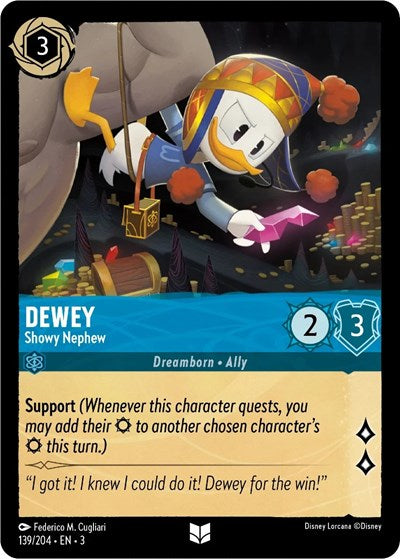 Dewey - Showy Nephew - Foil