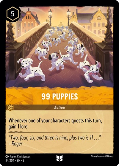 99 Puppies - Foil