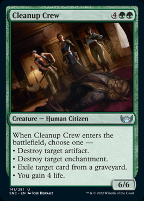 Cleanup Crew  (Foil)