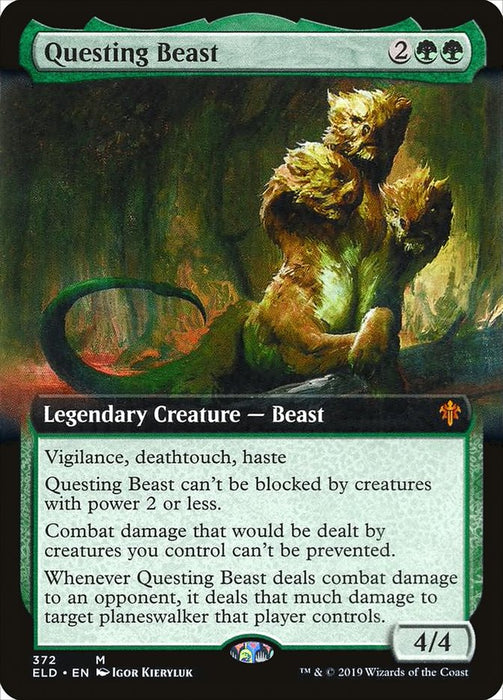 Questing Beast  - Legendary - Extended Art (Foil)