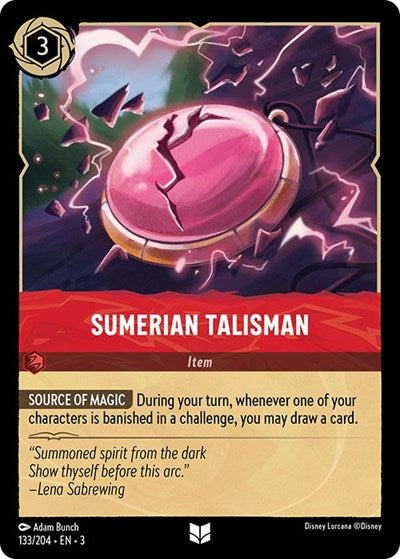 Sumerian Talisman - Foil