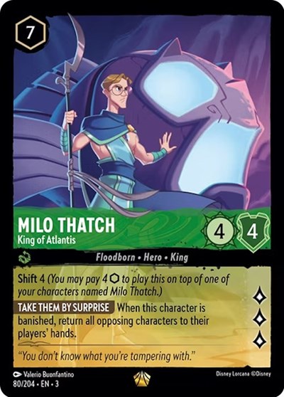 Milo Thatch - King of Atlantis - Foil