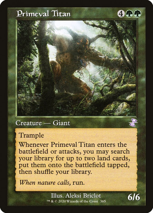 Primeval Titan - Retro Frame