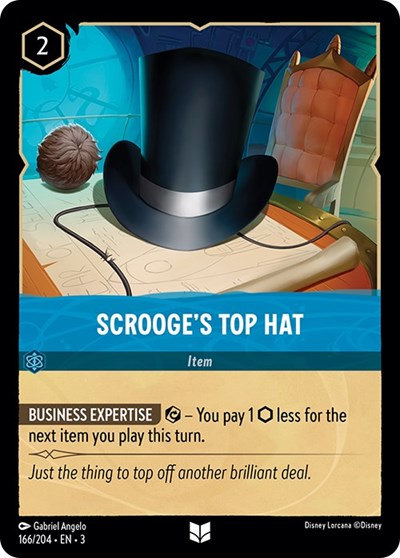 Scrooge's Top Hat - Foil