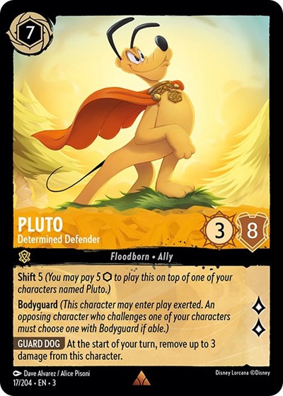 Pluto - Determined Defender - Foil