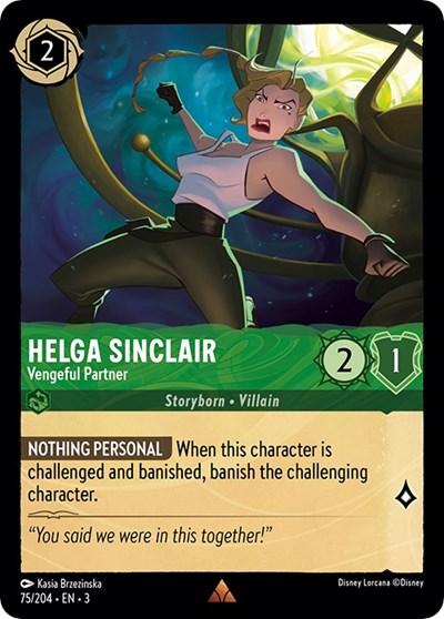 Helga Sinclair - Vengeful Partner - Foil
