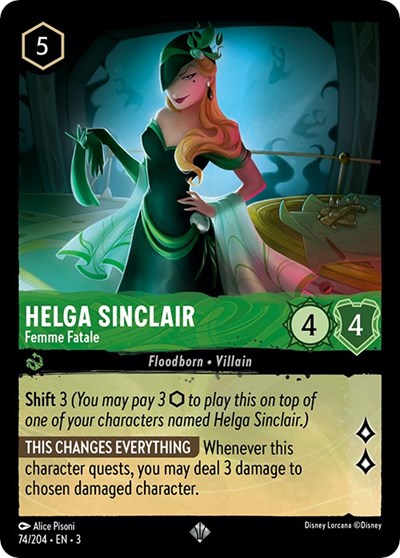 Helga Sinclair - Femme Fatale - Foil
