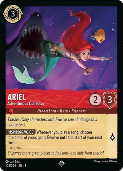 Ariel - Adventurous Collector - Foil