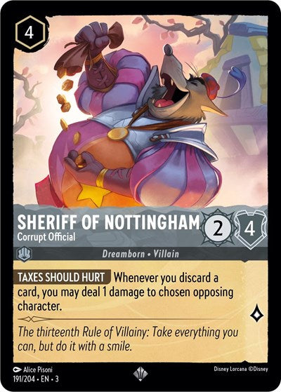 Sheriff of Nottingham - Corrupt Official - Foil