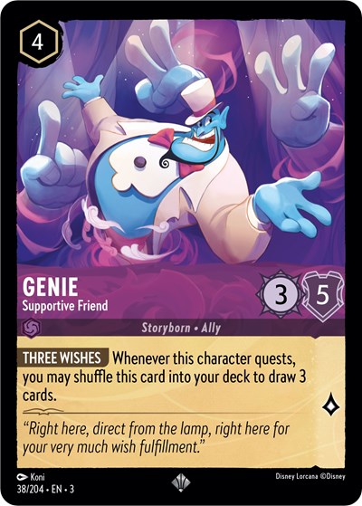 Genie - Supportive Friend - Foil