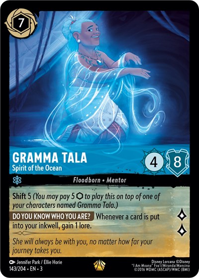 Gramma Tala - Spirit of the Ocean - Foil