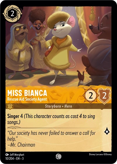 Miss Bianca - Rescue Aid Society Agent - Foil