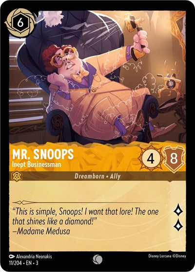 Mr. Snoops - Inept Businessman - Foil