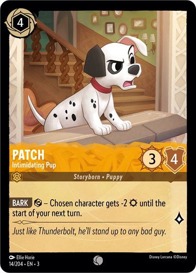 Patch - Intimidating Pup - Foil