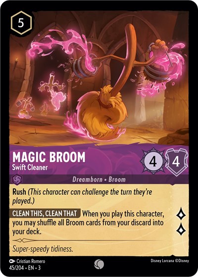 Magic Broom - Swift Cleaner - Foil