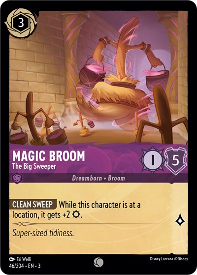 Magic Broom - The Big Sweeper - Foil