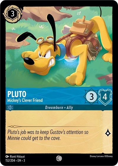 Pluto - Mickey's Clever Friend - Foil