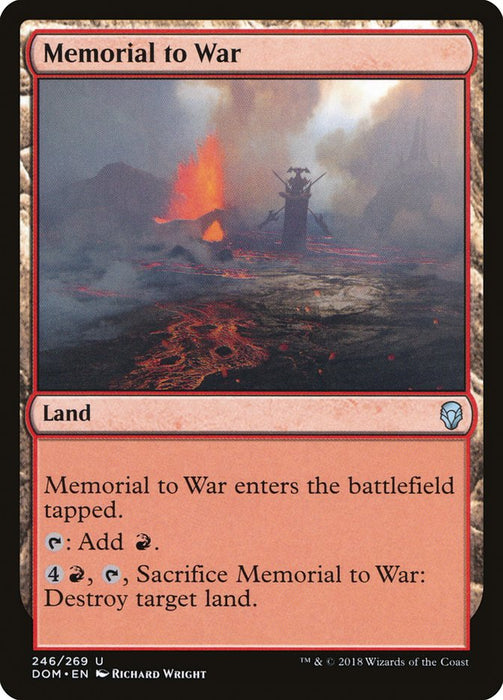 Memorial to War  (Foil)